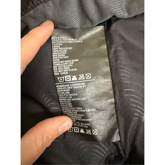 Holden Women’s Down Filled Snowboard Jacket Black Gray Small - Picture 9 of 9